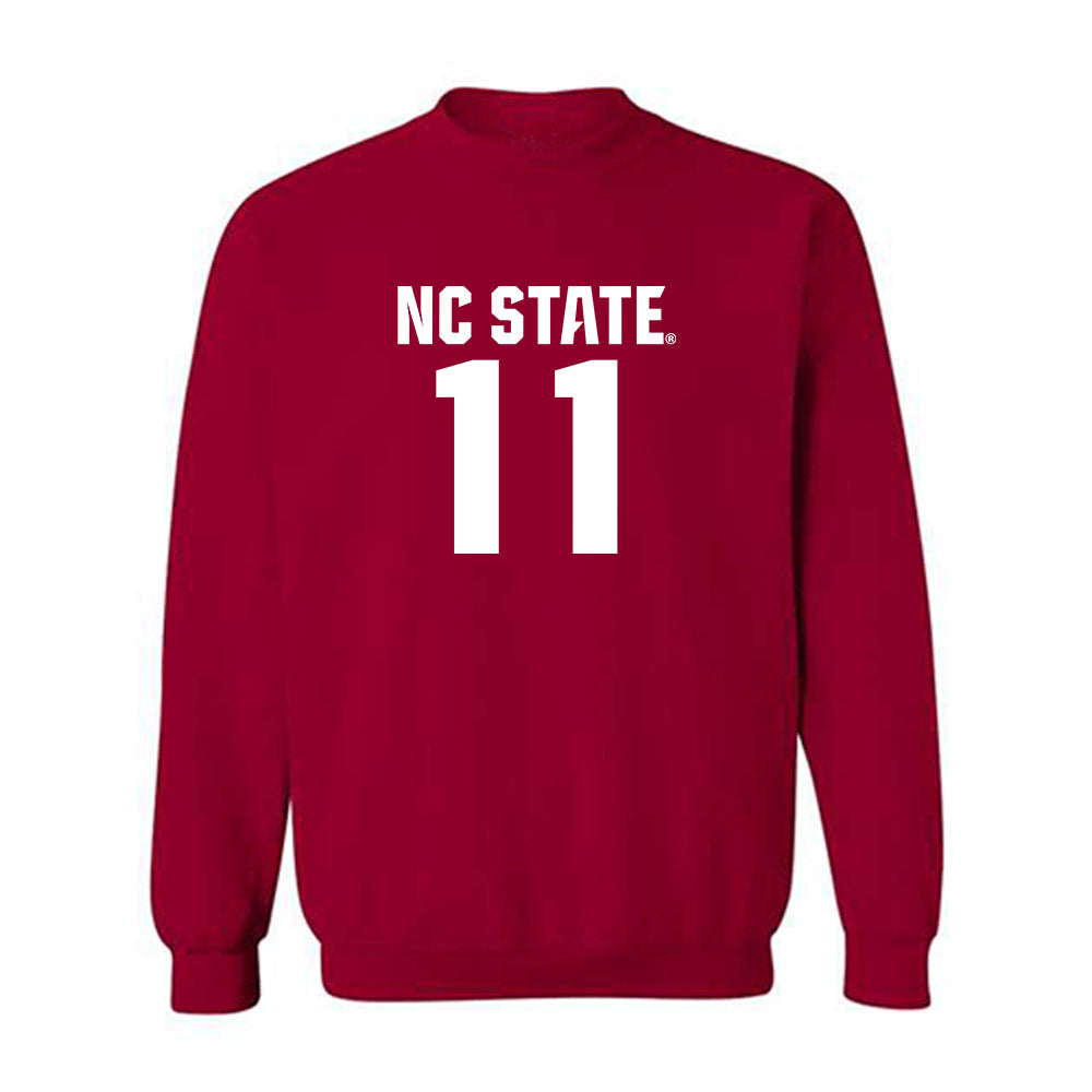 NC State - NCAA Women's Basketball : Madison Cox - Crewneck Sweatshirt Classic Shersey