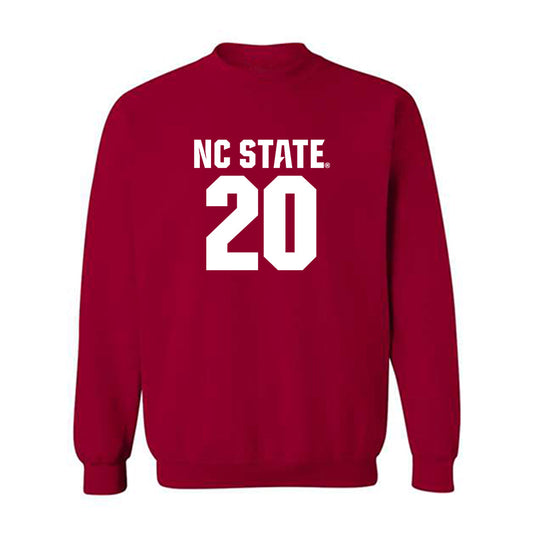 NC State - NCAA Men's Basketball : Alex Nunnally - Crewneck Sweatshirt Classic Shersey
