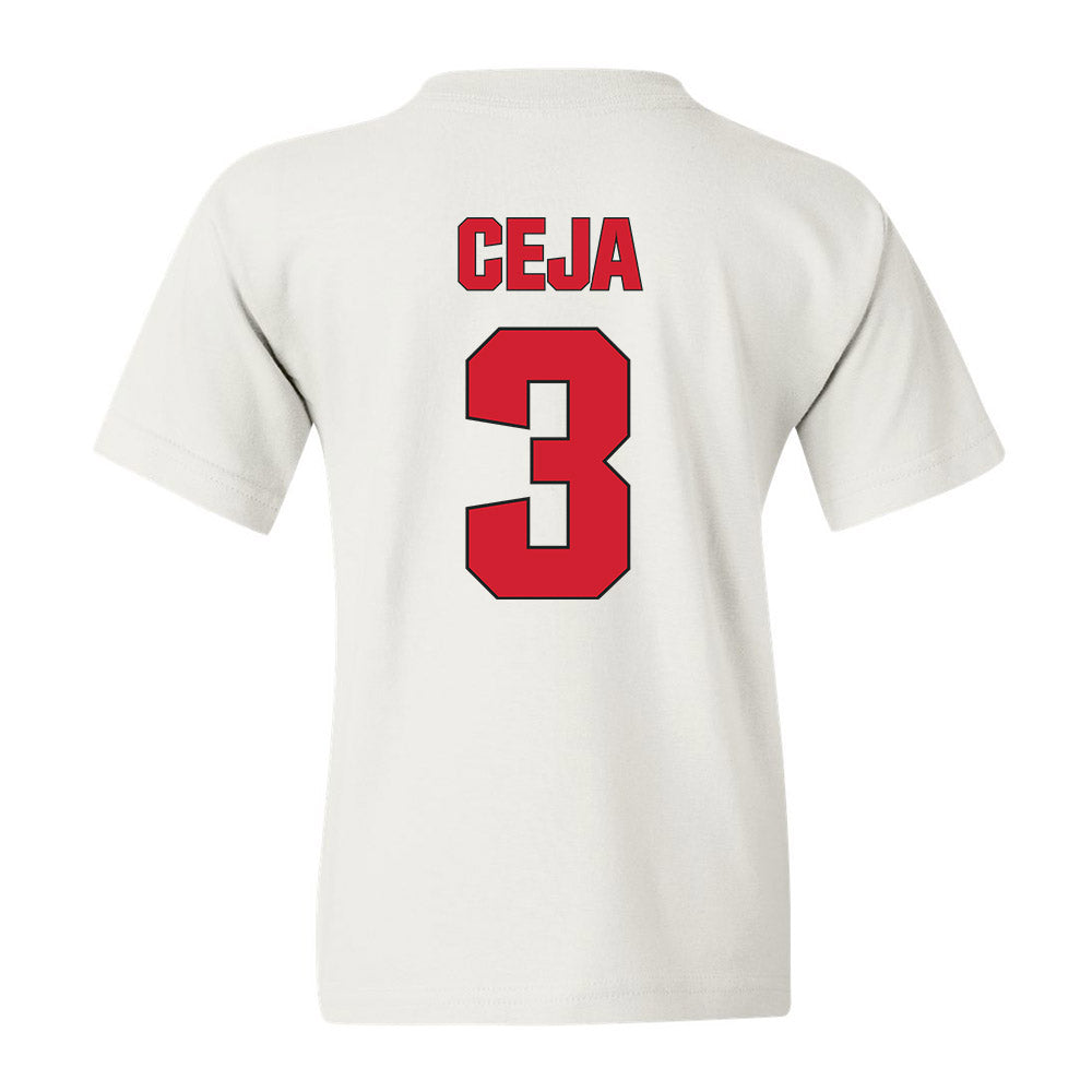 NC State - NCAA Men's Soccer : Gio Ceja Youth T-Shirt