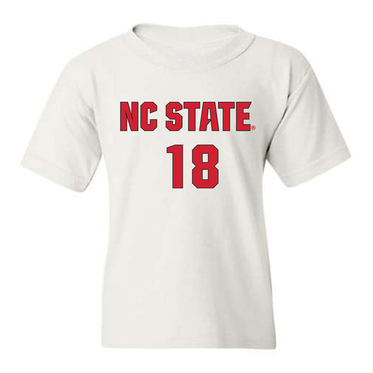 NC State - NCAA Men's Soccer : Jeremiah Luoma Youth T-Shirt