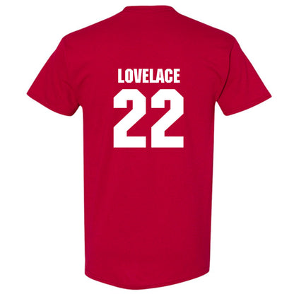 NC State - NCAA Men's Soccer : Drew Lovelace Short Sleeve T-Shirt