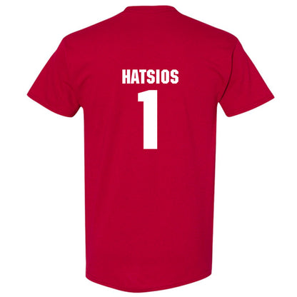 NC State - NCAA Men's Soccer : Lucas Hatsios Short Sleeve T-Shirt