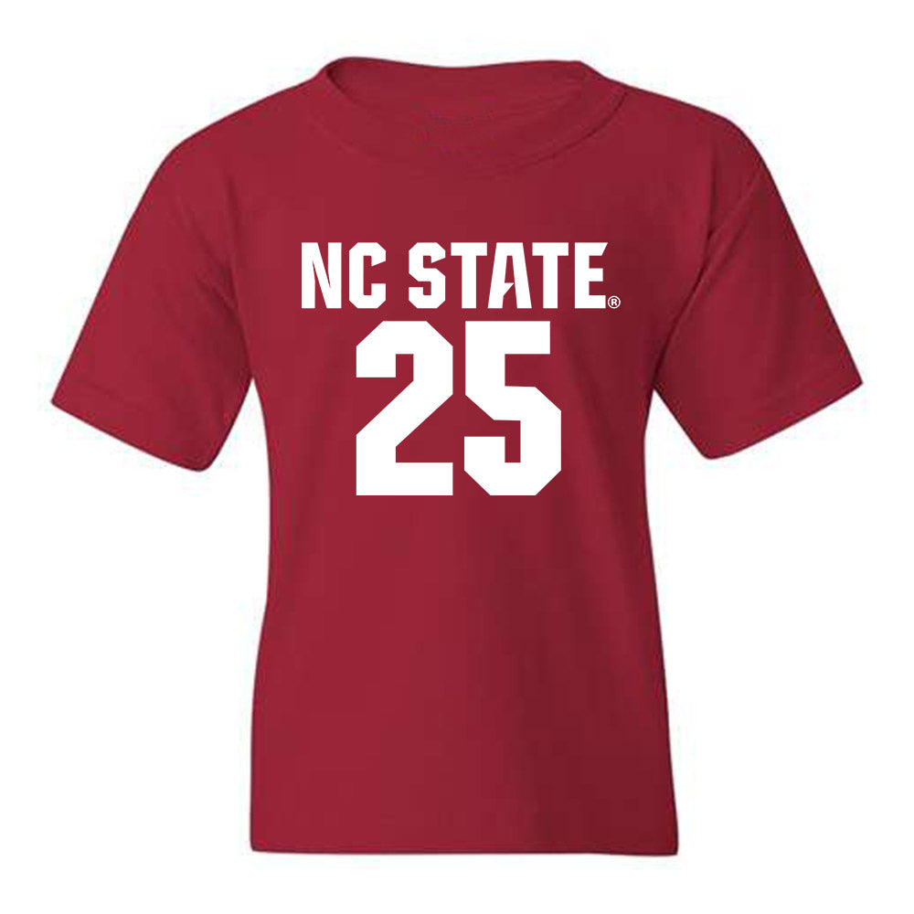 NC State - NCAA Men's Soccer : Cristian Zaragoza Youth T-Shirt