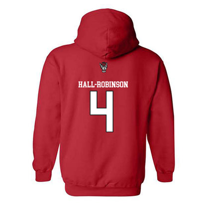NC State - NCAA Women's Soccer : Leyah Hall-Robinson Shersey Hooded Sweatshirt