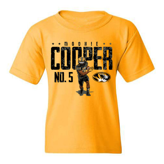 Missouri - NCAA Football : Mookie Cooper Youth T-Shirt