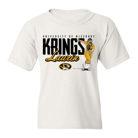 Missouri - NCAA Softball : Laurin Krings Specs Youth T-Shirt