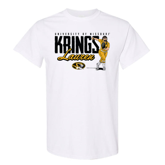Missouri - NCAA Softball : Laurin Krings Specs Short Sleeve T-Shirt
