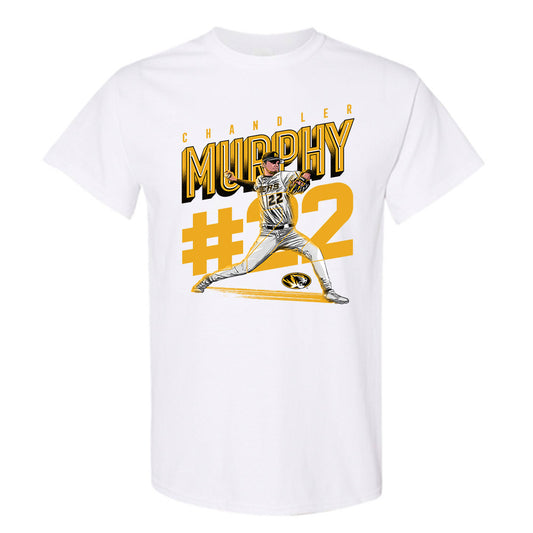 Missouri - NCAA Baseball : Chandler Murphy Illustration Short Sleeve T-Shirt