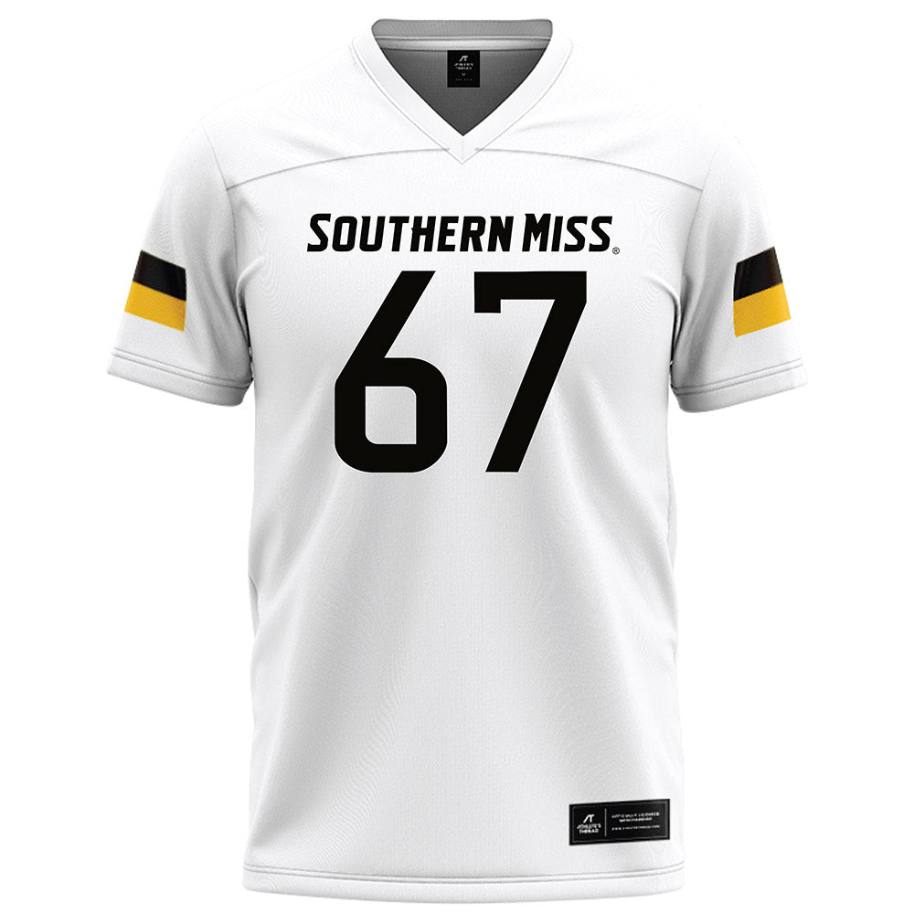 Southern Miss - NCAA Football : Drew Brewer White Jersey