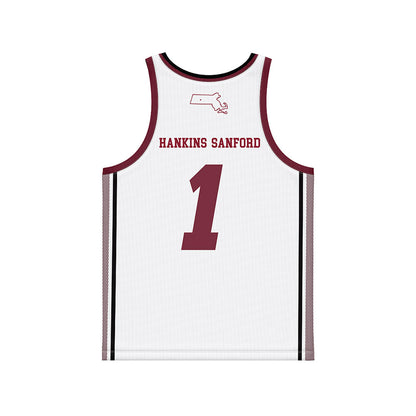 UMass - NCAA Men's Basketball : Daniel Hankins-Sanford - Basketball Jersey