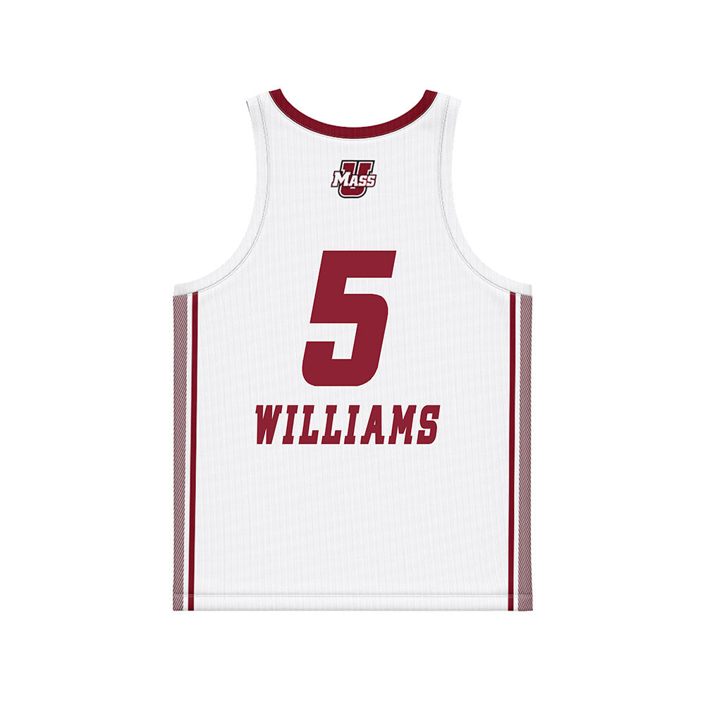 UMass - NCAA Women's Basketball : Kristin Williams - Basketball Jersey