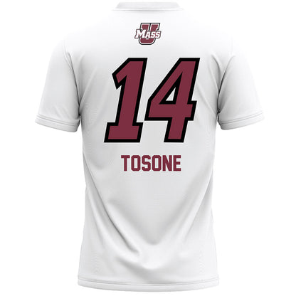 UMass - NCAA Women's Lacrosse : Audra Tosone - Lacrosse Jersey White