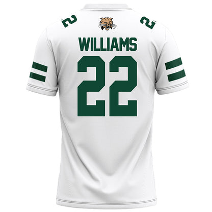 Ohio - NCAA Football : Adonis Williams White Jersey