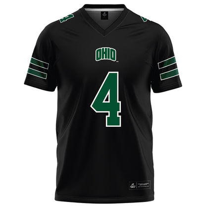 Ohio - NCAA Football : Roman Parodie Black Jersey