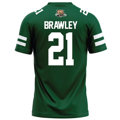 Ohio - NCAA Football : Austin Brawley Green Jersey