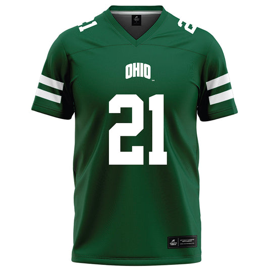 Ohio - NCAA Football : Austin Brawley Green Jersey