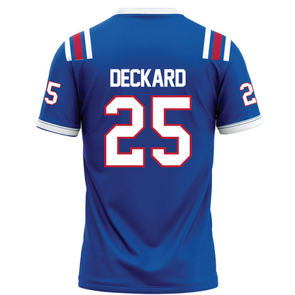 LA Tech - NCAA Football : Colton Deckard - Blue Jersey