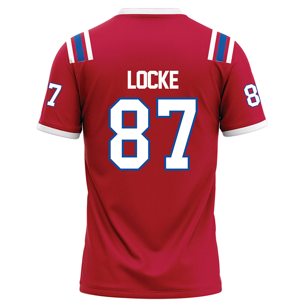 LA Tech - NCAA Football : John Locke - Football Jersey