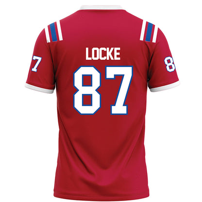 LA Tech - NCAA Football : John Locke - Football Jersey