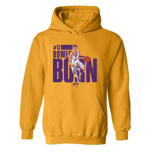 Northern Iowa - NCAA Men's Basketball : Bowen Born Hooded Sweatshirt