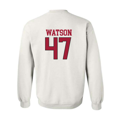 Arkansas - NCAA Football : Braylon Watson - Crewneck Sweatshirt Replica Shersey