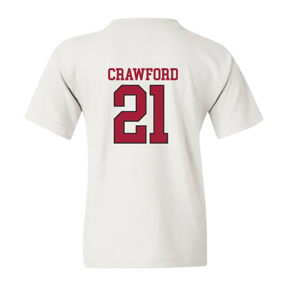 Arkansas - NCAA Football : Emmanuel Crawford - Youth T-Shirt