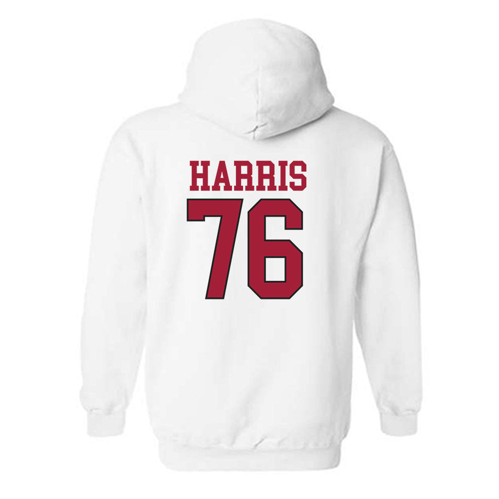 Arkansas - NCAA Football : E'Marion Harris Hooded Sweatshirt