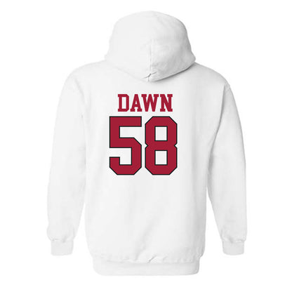Arkansas - NCAA Football : Timothy Dawn - Hooded Sweatshirt Replica Shersey