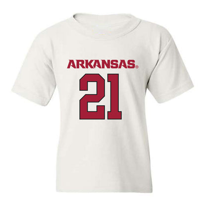 Arkansas - NCAA Football : Emmanuel Crawford - Youth T-Shirt