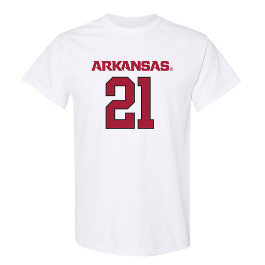 Arkansas - NCAA Football : Emmanuel Crawford - Short Sleeve T-Shirt