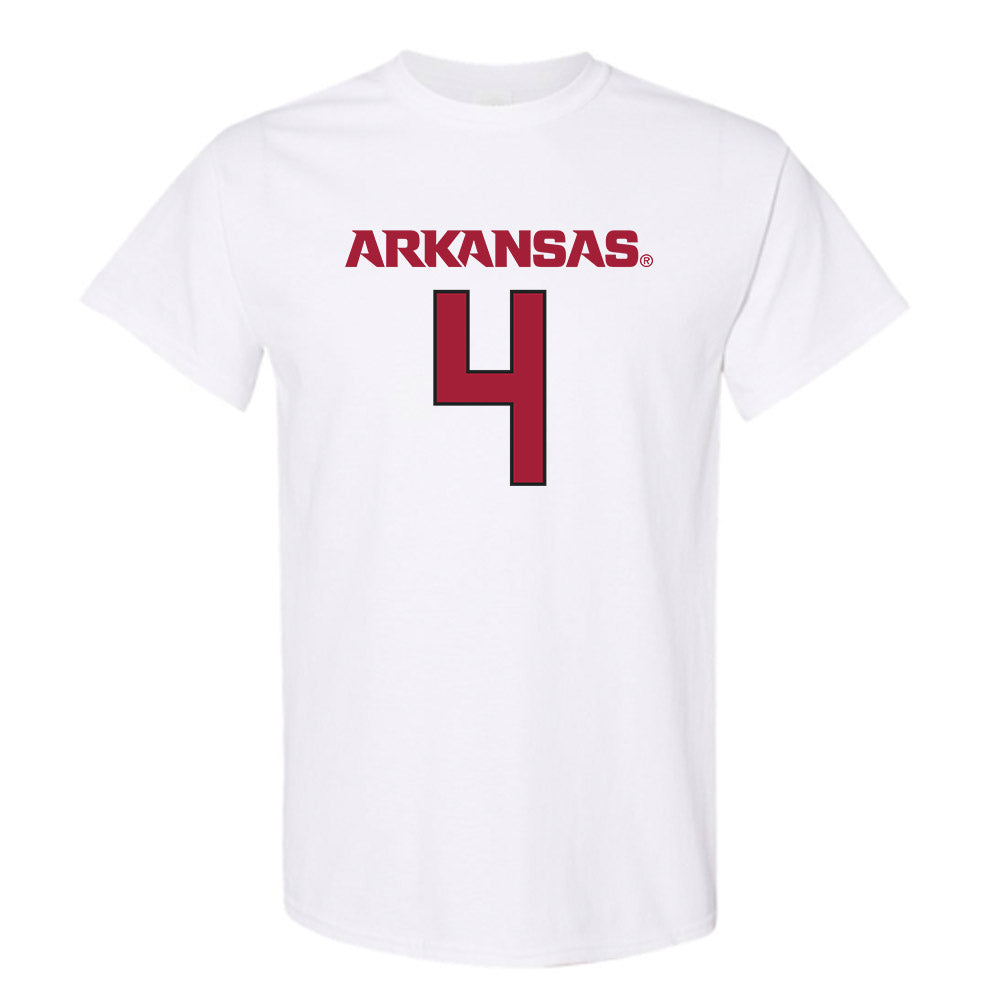 Arkansas - NCAA Football : Isaac TeSlaa Short Sleeve T-Shirt