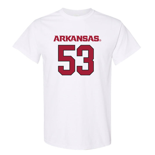 Arkansas - NCAA Football : Ty'Kieast Crawford Short Sleeve T-Shirt