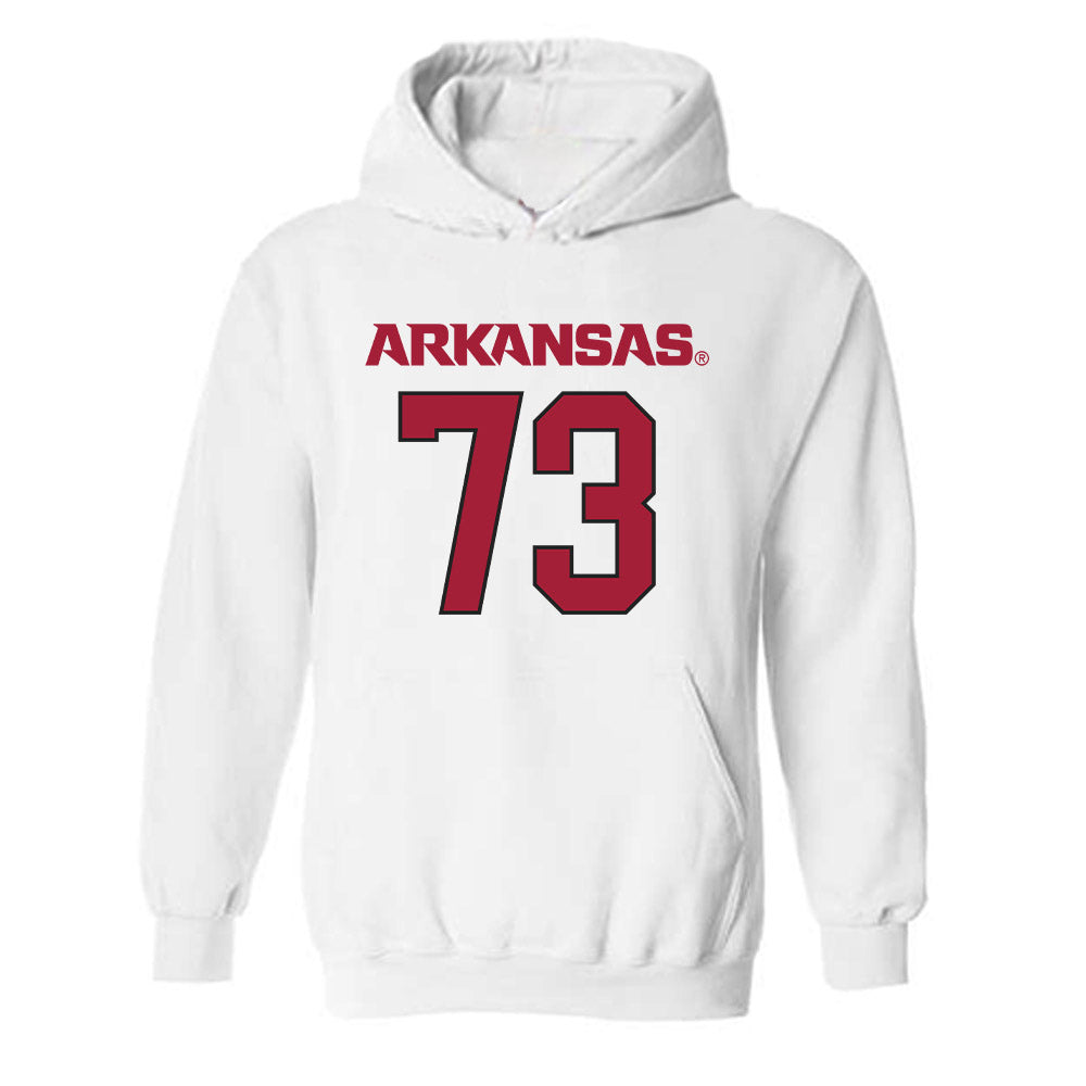 Arkansas - NCAA Football : Brooks Edmonson Hooded Sweatshirt