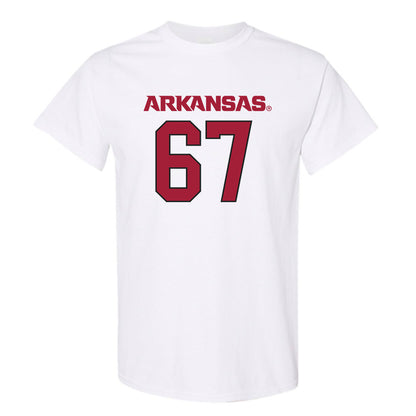 Arkansas - NCAA Football : Josh Street Short Sleeve T-Shirt