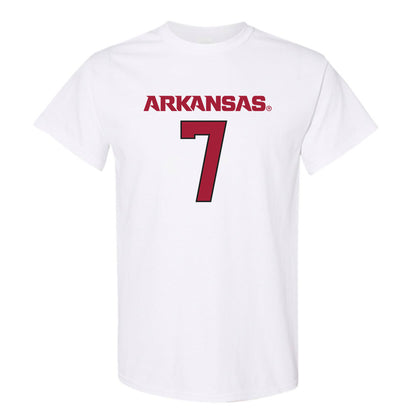 Arkansas - NCAA Football : Trajan Jeffcoat Short Sleeve T-Shirt