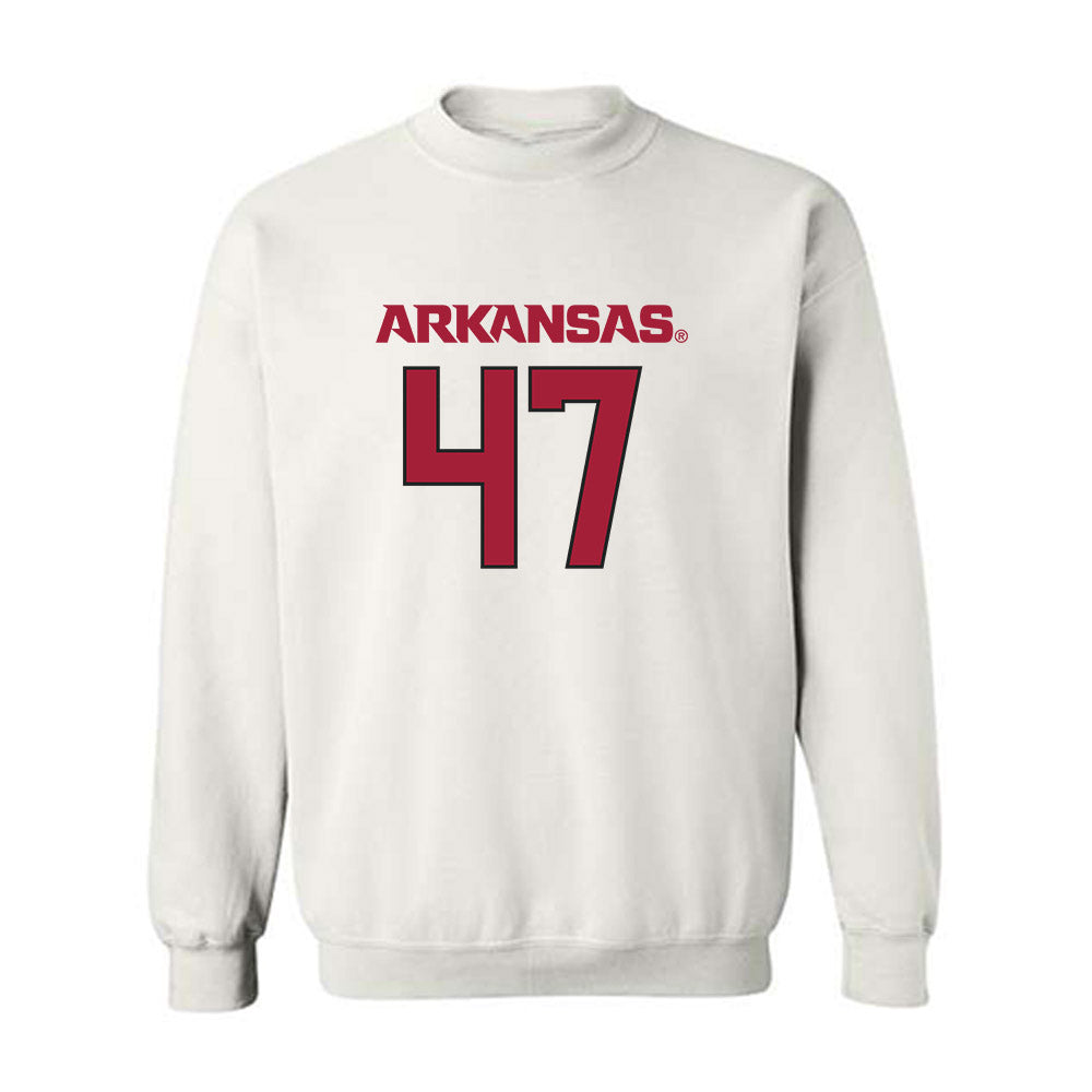 Arkansas - NCAA Football : Braylon Watson - Crewneck Sweatshirt Replica Shersey