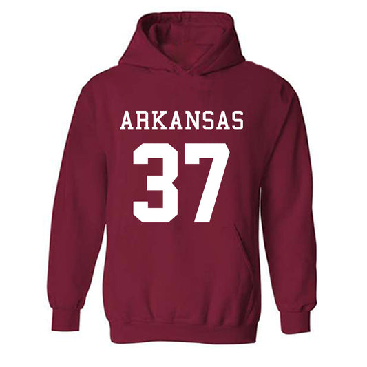 Arkansas - NCAA Football : Devin Bale Away Shersey Hooded Sweatshirt