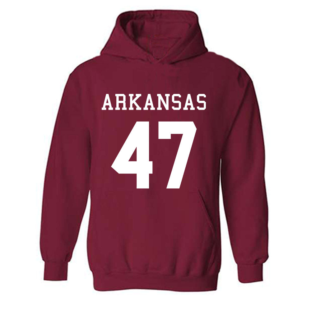 Arkansas - NCAA Football : Braylon Watson - Hooded Sweatshirt Replica Shersey