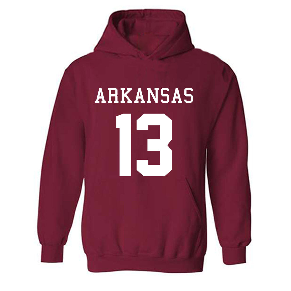 Arkansas - NCAA Football : Rykar Acebo - Hooded Sweatshirt Replica Shersey