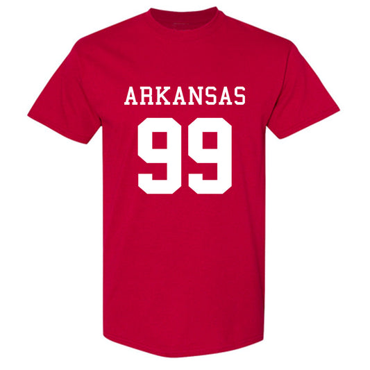 Arkansas - NCAA Football : Kaleb James - Short Sleeve T-Shirt