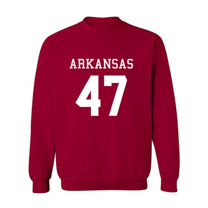 Arkansas - NCAA Football : Braylon Watson - Crewneck Sweatshirt Replica Shersey