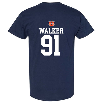 Auburn - NCAA Football : Zykeivous Walker Replica Shersey Short Sleeve T-Shirt