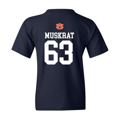 Auburn - NCAA Football : Jaden Muskrat - Youth T-Shirt