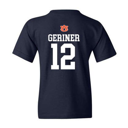 Auburn - NCAA Football : Holden Geriner Replica Shersey Youth T-Shirt