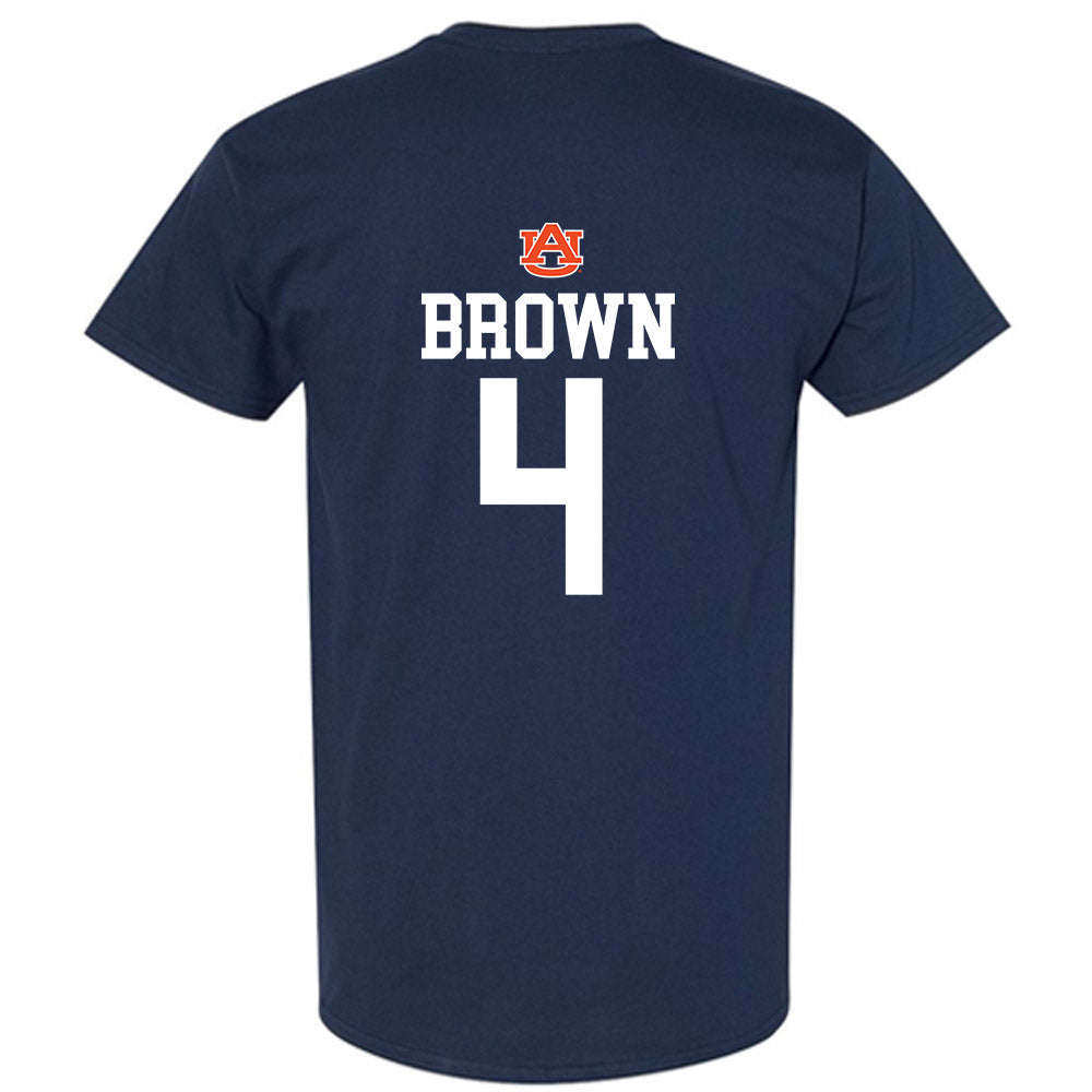 Auburn - NCAA Football : Camden Brown Replica Shersey Short Sleeve T-Shirt