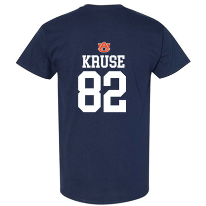 Auburn - NCAA Football : Jacob Kruse Replica Shersey Short Sleeve T-Shirt