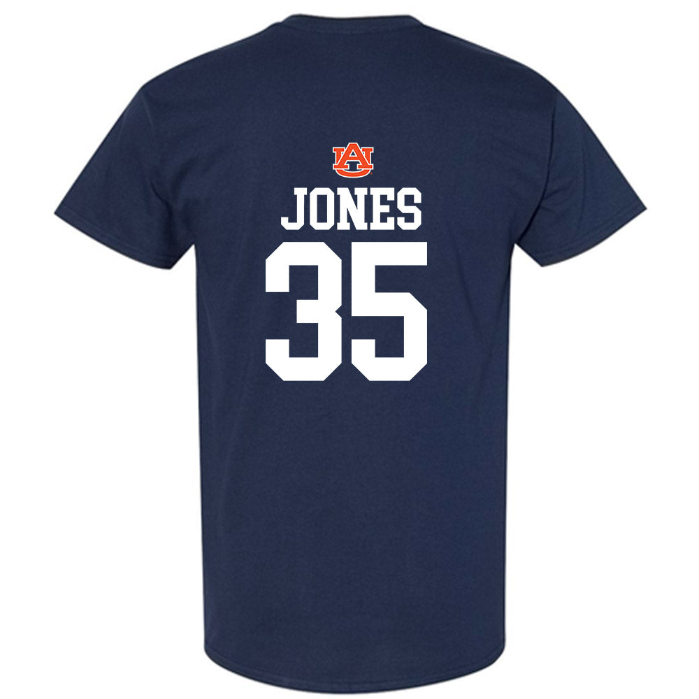 Auburn - NCAA Football : Justin Jones Replica Shersey Short Sleeve T-Shirt