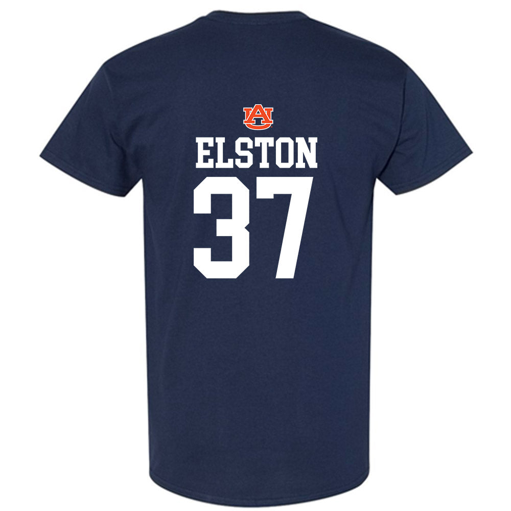 Auburn - NCAA Football : Rod Elston Replica Shersey Short Sleeve T-Shirt