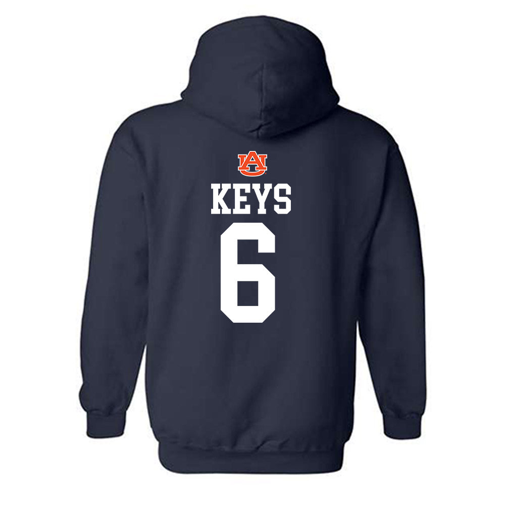 Auburn - NCAA Football : Austin Keys - Hooded Sweatshirt Replica Shersey