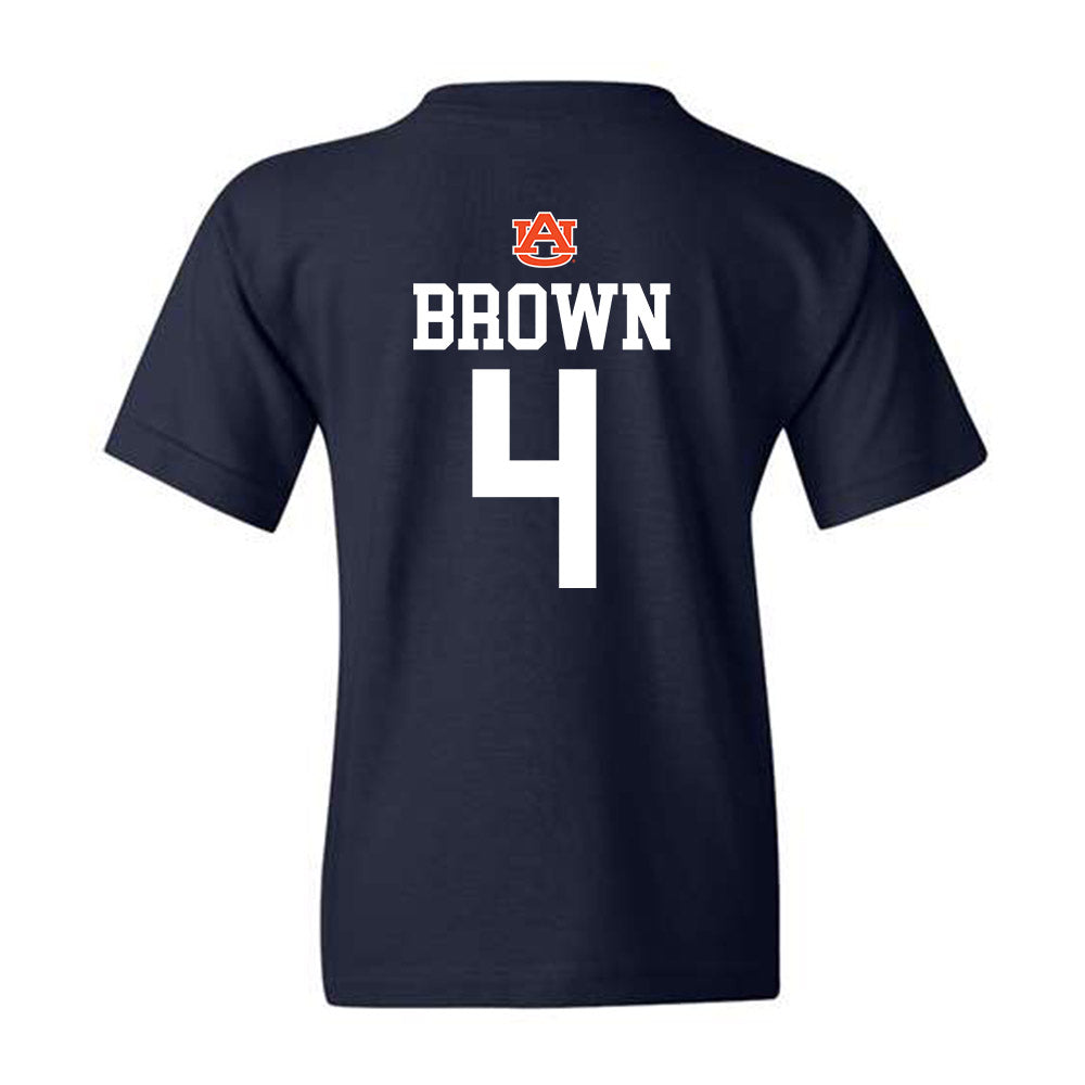 Auburn - NCAA Football : Camden Brown Replica Shersey Youth T-Shirt